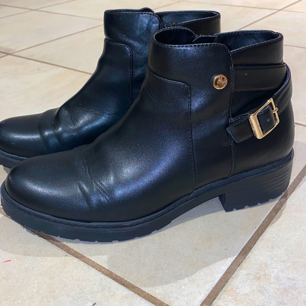 Giani Bernini Black booties sz 7 women
